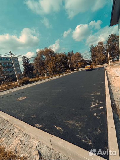 Укладка асфальта