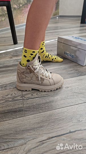 Теплые ботинки для девочки