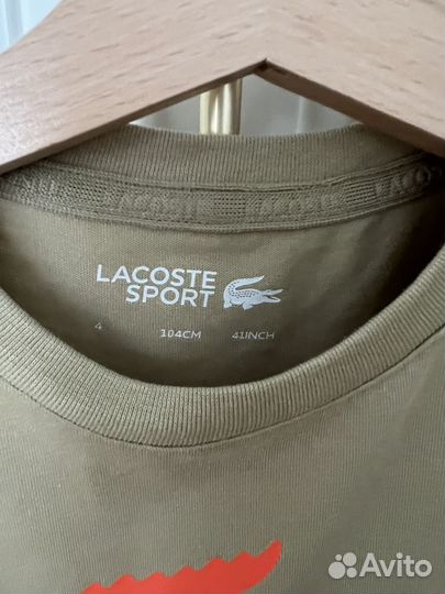 Футболка lacoste детская