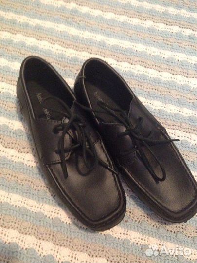 Мокасины кожа