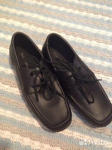 Мокасины кожа