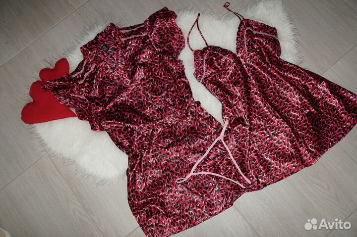 Халат+сорочка olingerie на 42