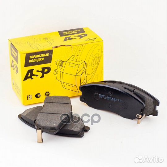 Колодки передние Chevrolet Captiva ASP K510220