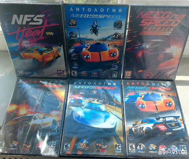 Игры на пк серии Need For Speed (все части)