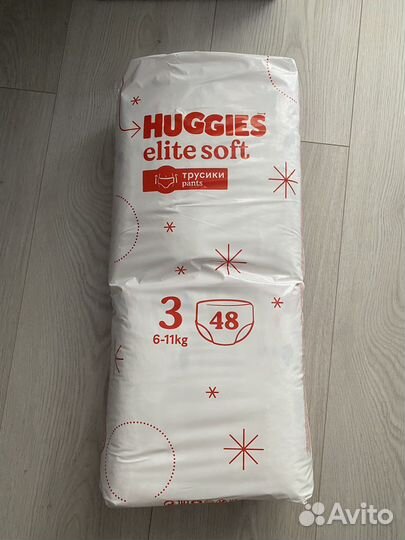 Подгузники трусики Huggies elite soft 3, 4 и 6