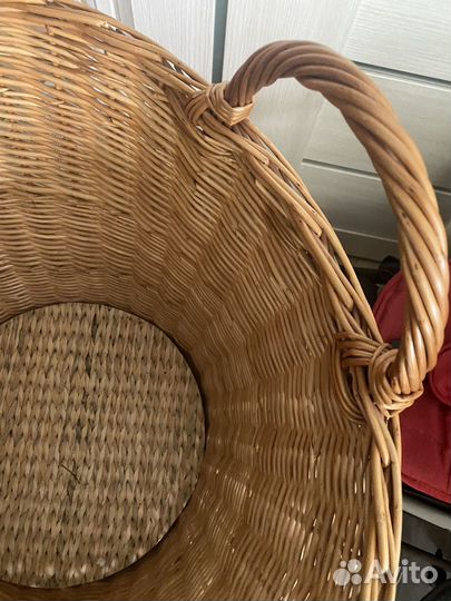 Корзина плетеная большая