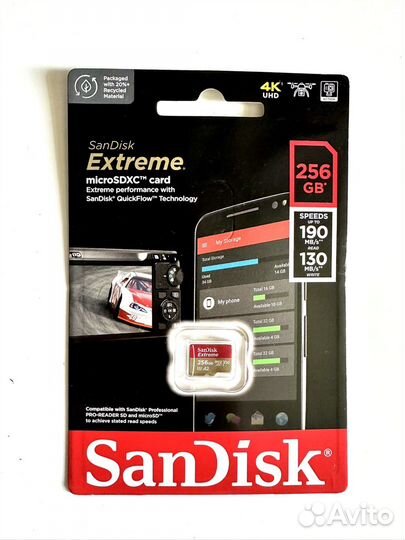 Карта памяти Sandisk Extreme 64/128/256/512 gb