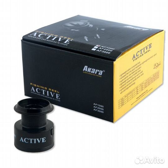 Катушка Akara Active AF2000 4+1bb.з/шп