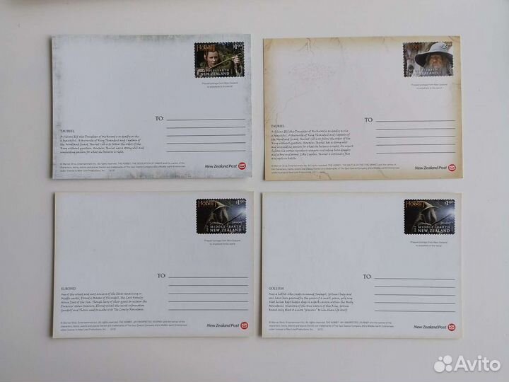 Картмаксимум Хоббит Новая Зеландия 2013 2014 2012