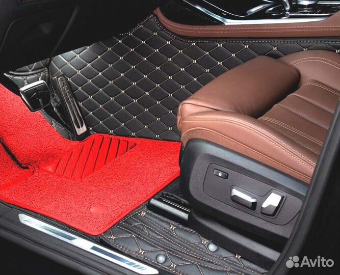 3D Коврики Audi Салон Багажник из Экокожи
