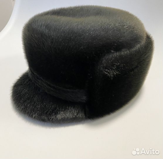 Мужская шапка из нерпы