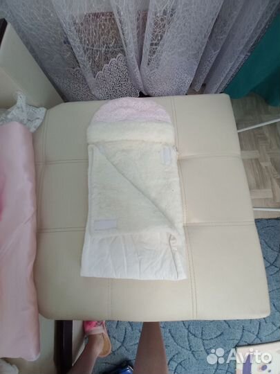 Конверт на выписку зимний для девочки