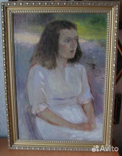 Портрет Молодой женщины. Холст. Масло