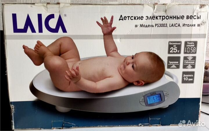 Детские весы Laica PS 3003 для точных измерений