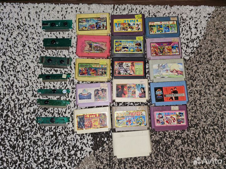 Кассеты для Dendy