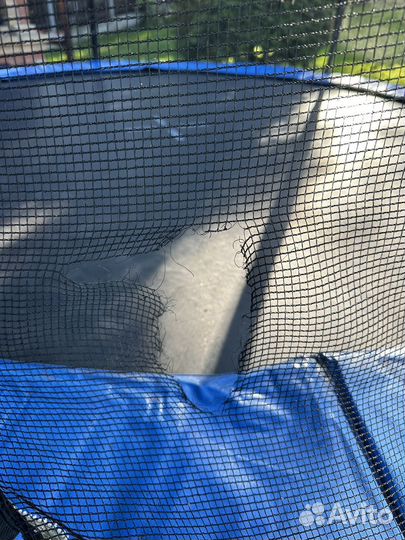 Батут с сеткой