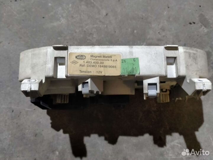 Блок управления печкой Renault Clio 2