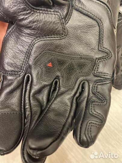 Мото вело перчатки кожаные мужские Dainese