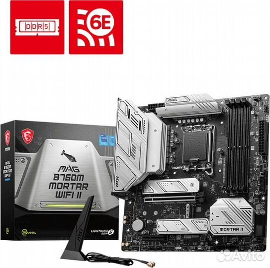 Материнская плата MSI MAG B760M mortar MAX wifi Га