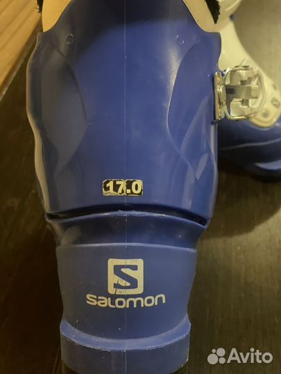 Горнолыжные ботинки salomon детские