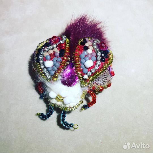 Брошь ручной работы