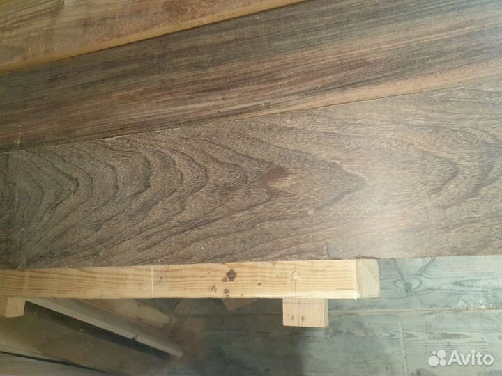 Доска обрезная сухая Бразильский орех