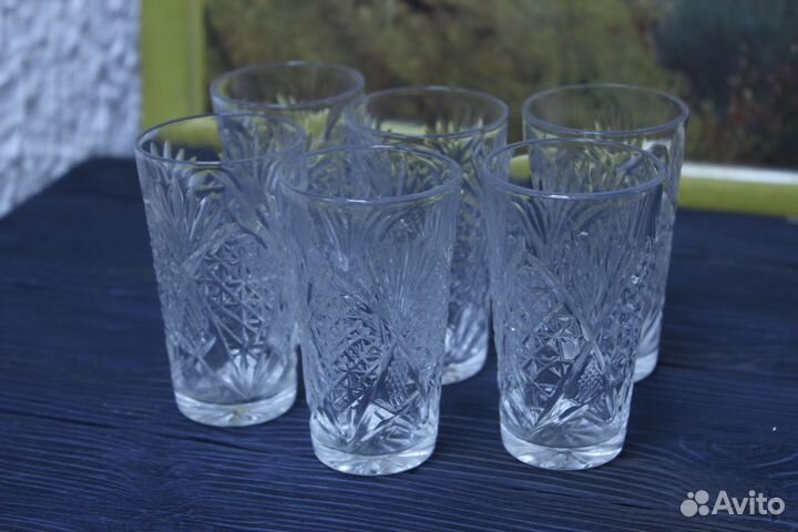 Стопки хрустальные СССР