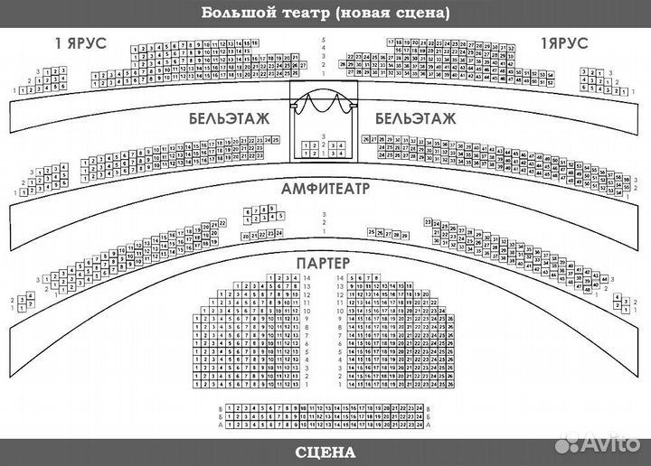 Билеты в Большой театр на любые события