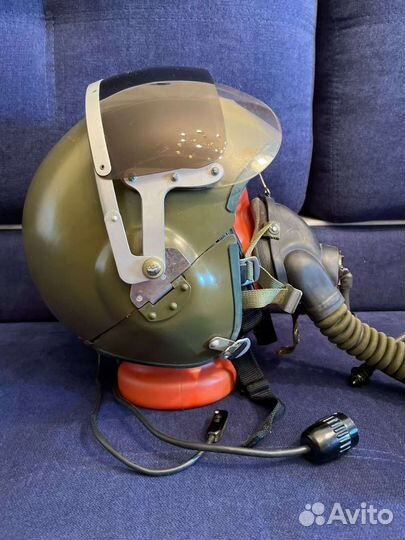 Защитный шлем лётчика.Зш-3б.Редкий