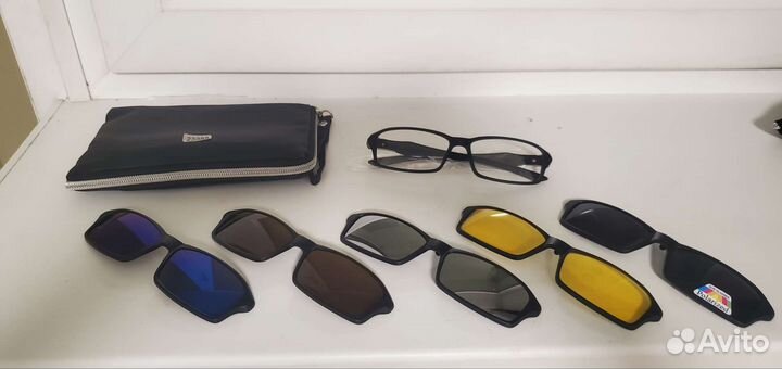 Очки со съемными линзами