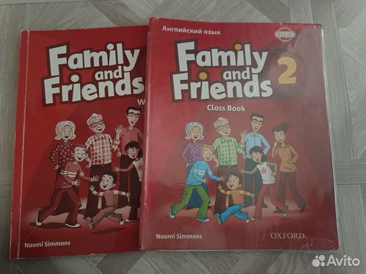 Книги на английском Family and Friends 2