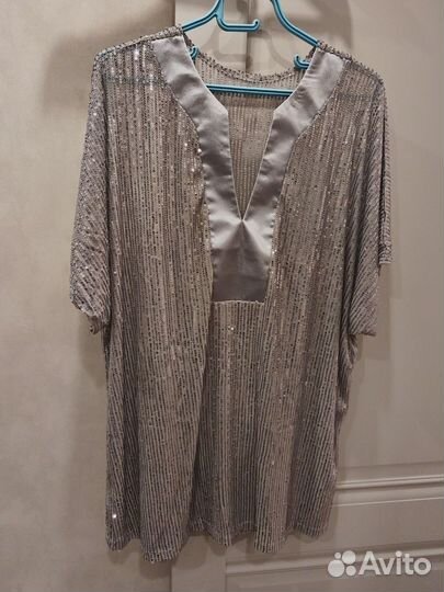 Женская одежда Блуза-туника,пуловер, р. 54