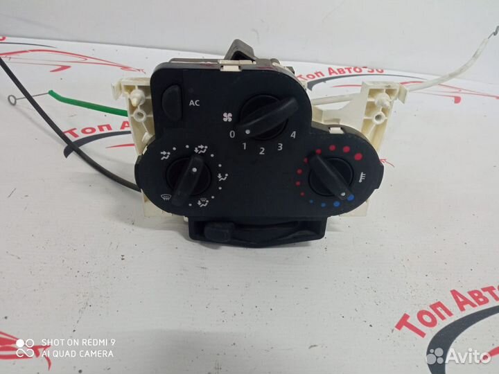 Блок управления печкой renault logan