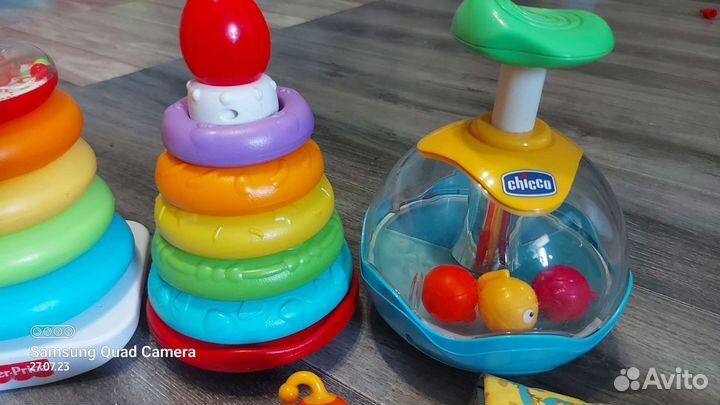 Развивающиеся игрушки пакетом от 6 мес fp chicco