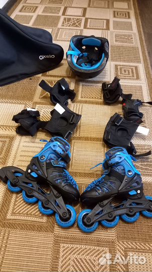 Детские ролики с защитой