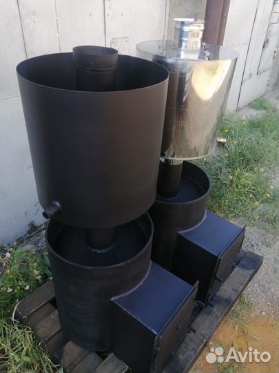 Печи для бани из трубы