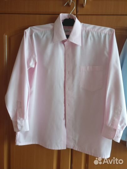 Рубашки школьные алфавит Р-Р 134-140