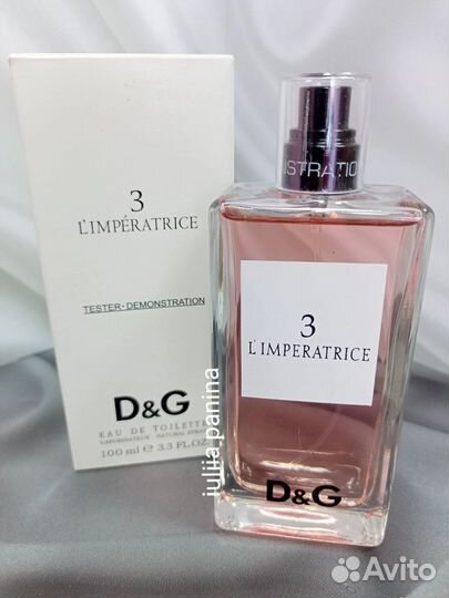 Оригинал.Тестер D& G 3-l'Imperatrice, 100 мл