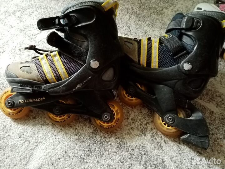 Ролики rollerblade 29 - 34 детские раздвижные abec