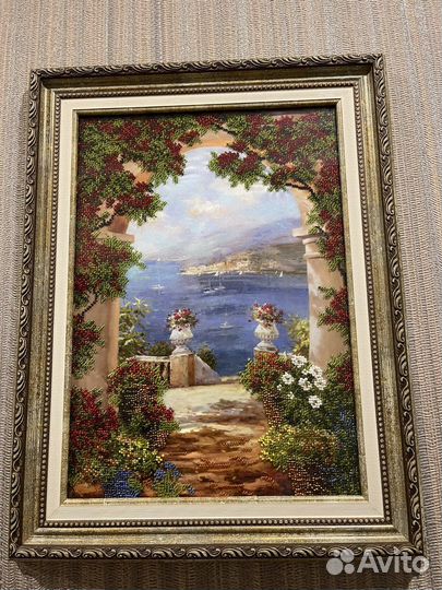 Картины вышитые бисером