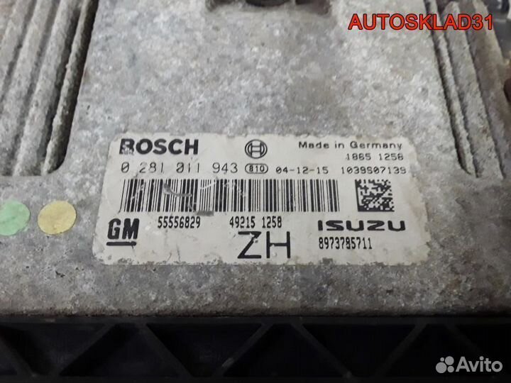 Блок эбу Opel Astra H 1.7 TDI z17dth 55556829