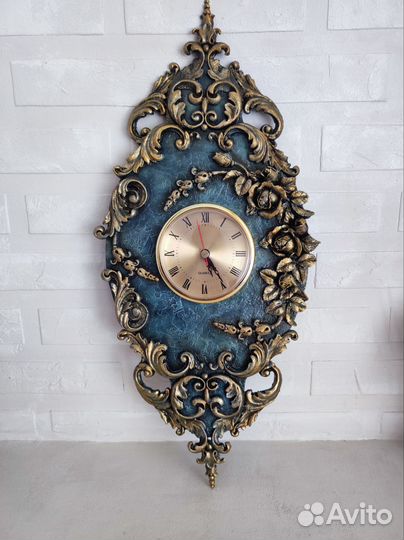 Часы настенные ручной работы
