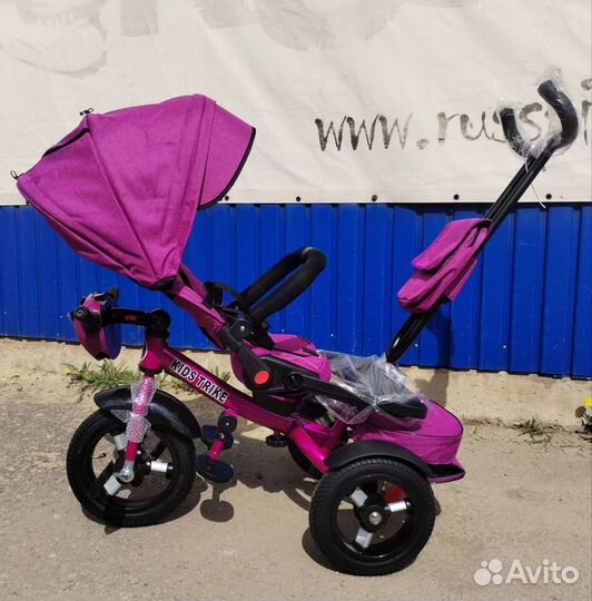 Велосипед трёхколёсный Kids Trike трансформер