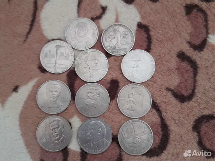 Юбилейные рубли СССР