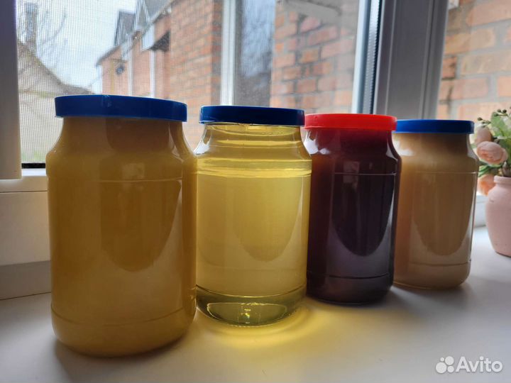 Мед гречишный/липа/акация/разнотравие/майский