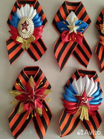Георгиевская лента брошь