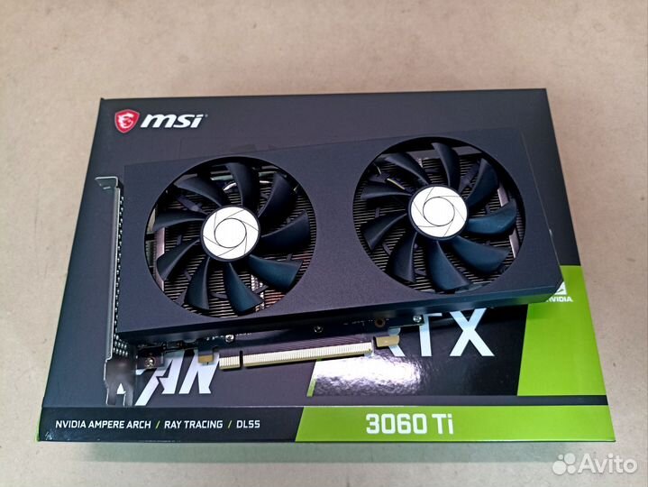 MSI rtx 3060 ti 8gb(samsung) twin fan