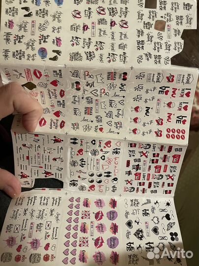 Наклейки для ногтей