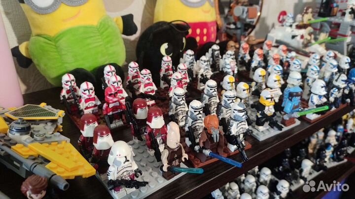 Lego star wars минифигурки (аналог и оригинал)