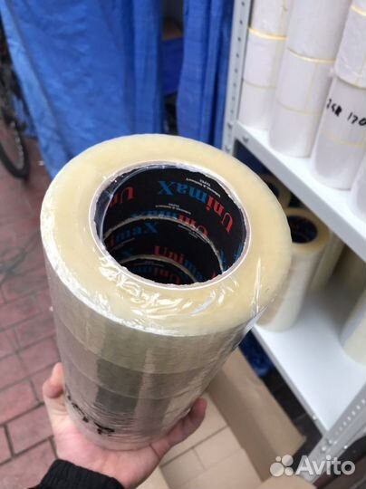 Скотч прозрачный 200метров